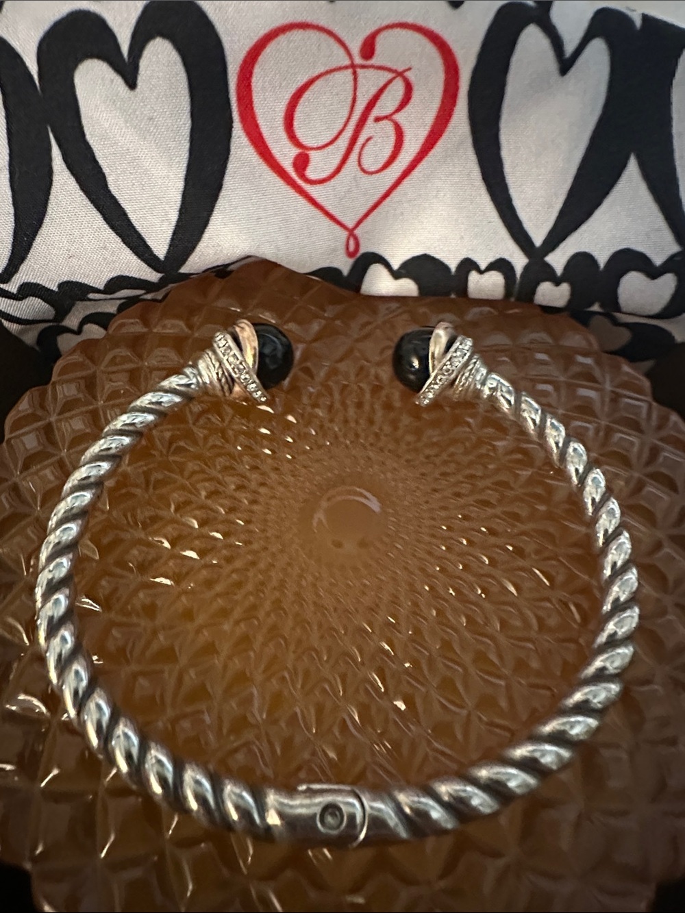 Brighton Neptune’s Rings Open-Front Bangle - Picture 4 of 6